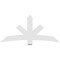 Ekena Millwork Alberta Architectural Grade PVC Gable Bracket, 72"W x 33"H x 2"D x 6"F, 11/12 Pitch GBP072X33X0206ALB00 - alternate 2